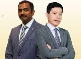 Dr Yew Kuan Leong and Dr Shathiskumar Govindaraju